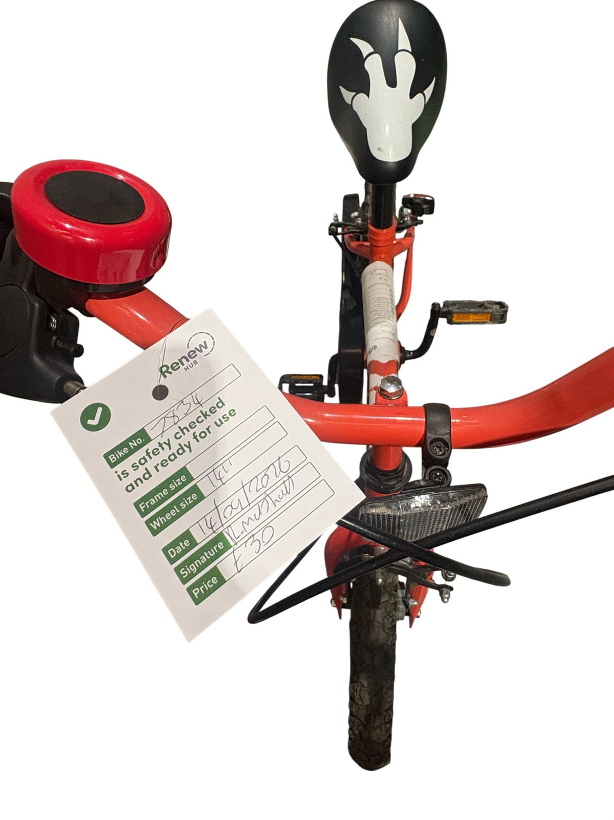 Serviced Claws Kids Bike 14" (Pre-Loved)