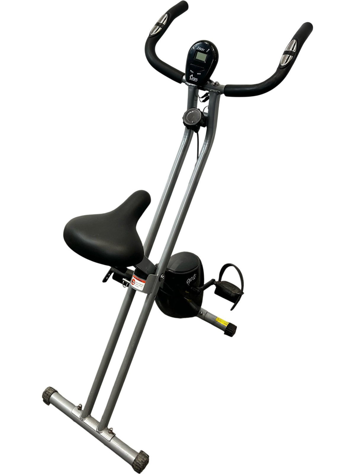 Opti Folding Exercise Bike LCD Display Compact Home Fitness Cycle (Pre-Loved)