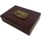 Vintage Brass Fish Design Wooden BoX (Pre-Loved)