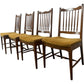 Vintage Wooden Dining Chairs Set of 4 (Pre-Loved)