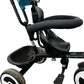 Kinderkraft Toddler Tricycle Push Handle Canopy Footrest Blue Kids (Pre-Loved)