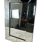 Rectangular Bevelled Wall Mirror Mirrored Frame Modern Home Decor (Pre-Loved)