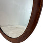 Oval Wooden Framed Mirror 50.5cm x 68cm (Pre-Loved)