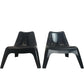 IKEA Tomas Sandell 2 Black Vago Armchairs for the IKEA PS Series 70s (Pre-Loved)