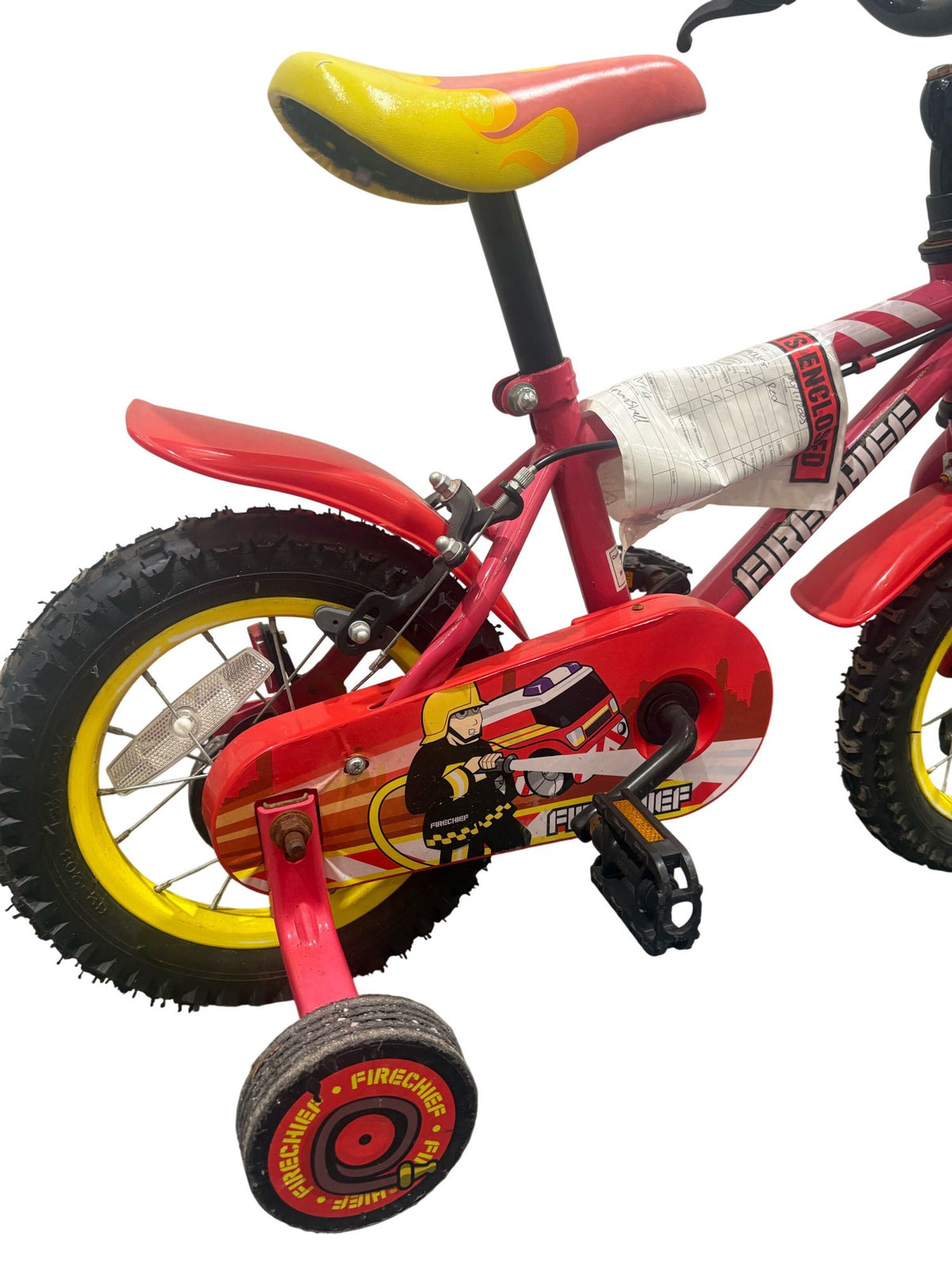 Serviced Firechief Kids Bike 12 Inch (Pre-Loved)