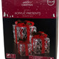 Christmas Acrylic Presents Set of 3 with 48 White LEDs (Unused)