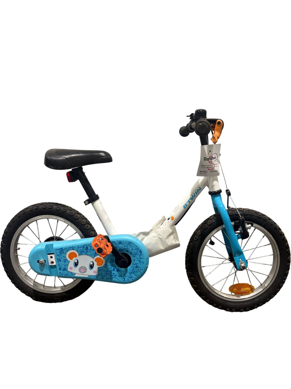 Serviced B'Twin Kids Bike 14 Inch (Pre-Loved)