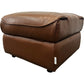 La-Z-Boy Brown Leather Storage Ottoman Footstool Lift Up Square (Pre-Loved)