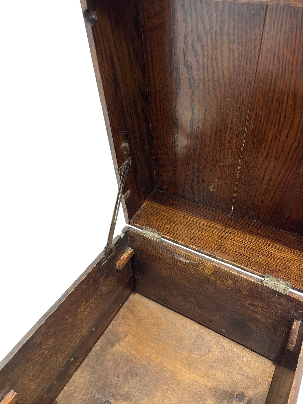Antique Vintage Wood Claw Feet Storage Cabinet (Pre-Loved)