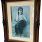 Bouguereau Print The Young Seamstress Framed (Pre-Loved)