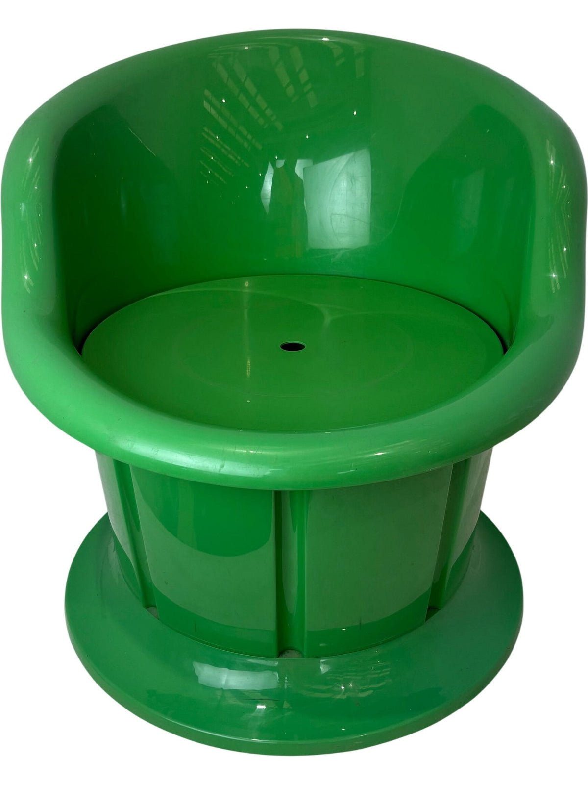 Vintage Ikea POPPTORP 1990s green armchair (Pre-Loved)