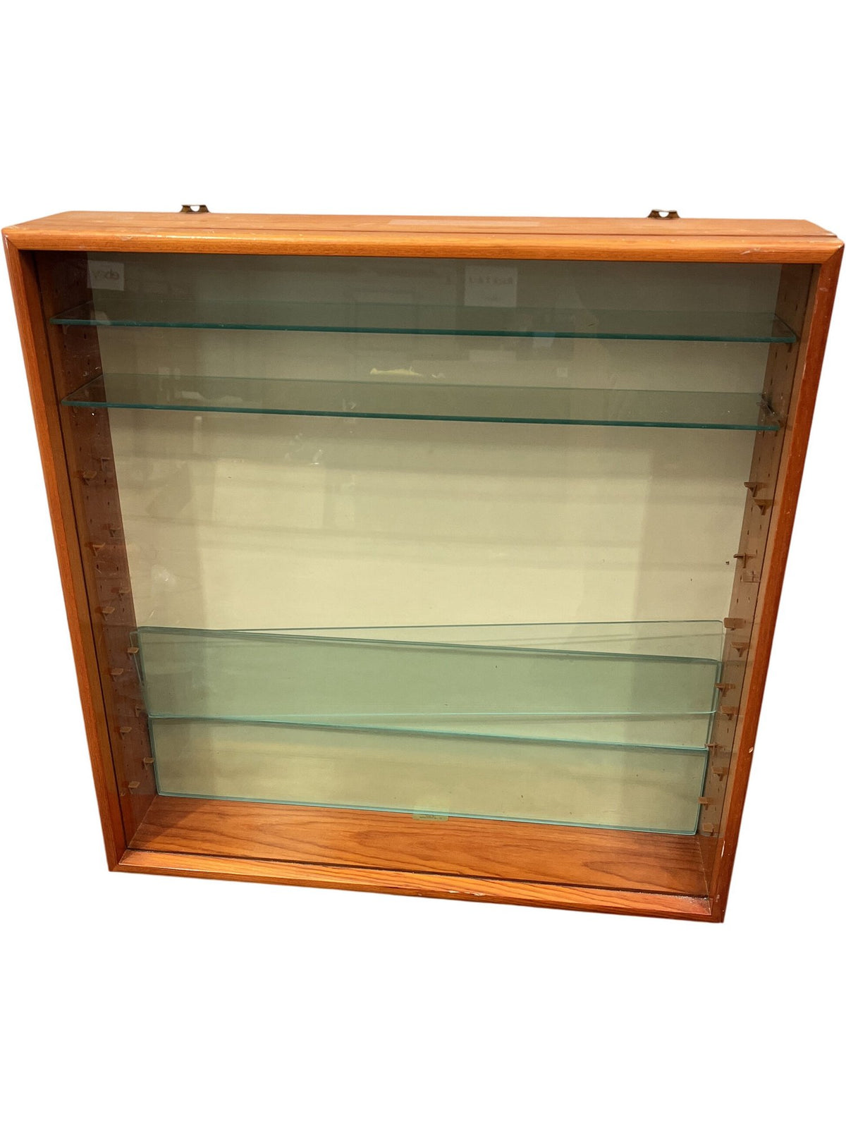 Vintage Display Cabinets Wall Mounted Glass Shelves (Pre-Loved)