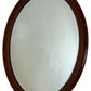 Oval Wooden Framed Mirror 50.5cm x 68cm (Pre-Loved)