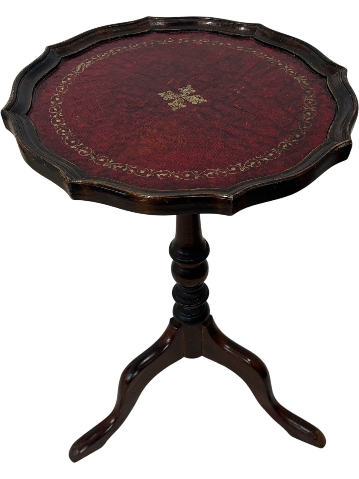 Vintage Antique Red Small Side Table (Pre-Loved)