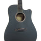 Donner DAG-1CB Matte Black Acoustic Guitar With Strap And Bag (Unused)