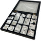 Crystal Figurine Collection Display Case Assorted Animals Set (Pre-Loved)