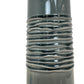 Ribbed Teal Ceramic Vase Gloss Textured Decorative Homeware (Pre-Loved)