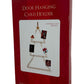 Gold Door Hanging Card Holder 80x43cm (Unused)