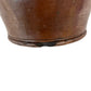 Vintage Brown Ceramic Pitcher With Floral Pattern (Pre-Loved)