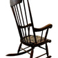 Vintage Wooden Rocking Chair with Floral Cushion (Pre-Loved)