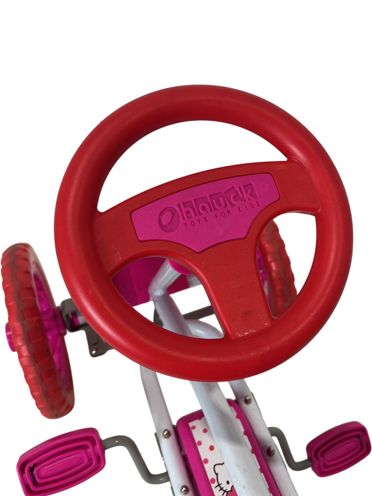 Hello Kitty Go Kart Pedal Pink Kids Ride-On (Pre-Loved)