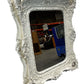 Large Ornate White Baroque Style Wall Mirror (Pre-Loved)