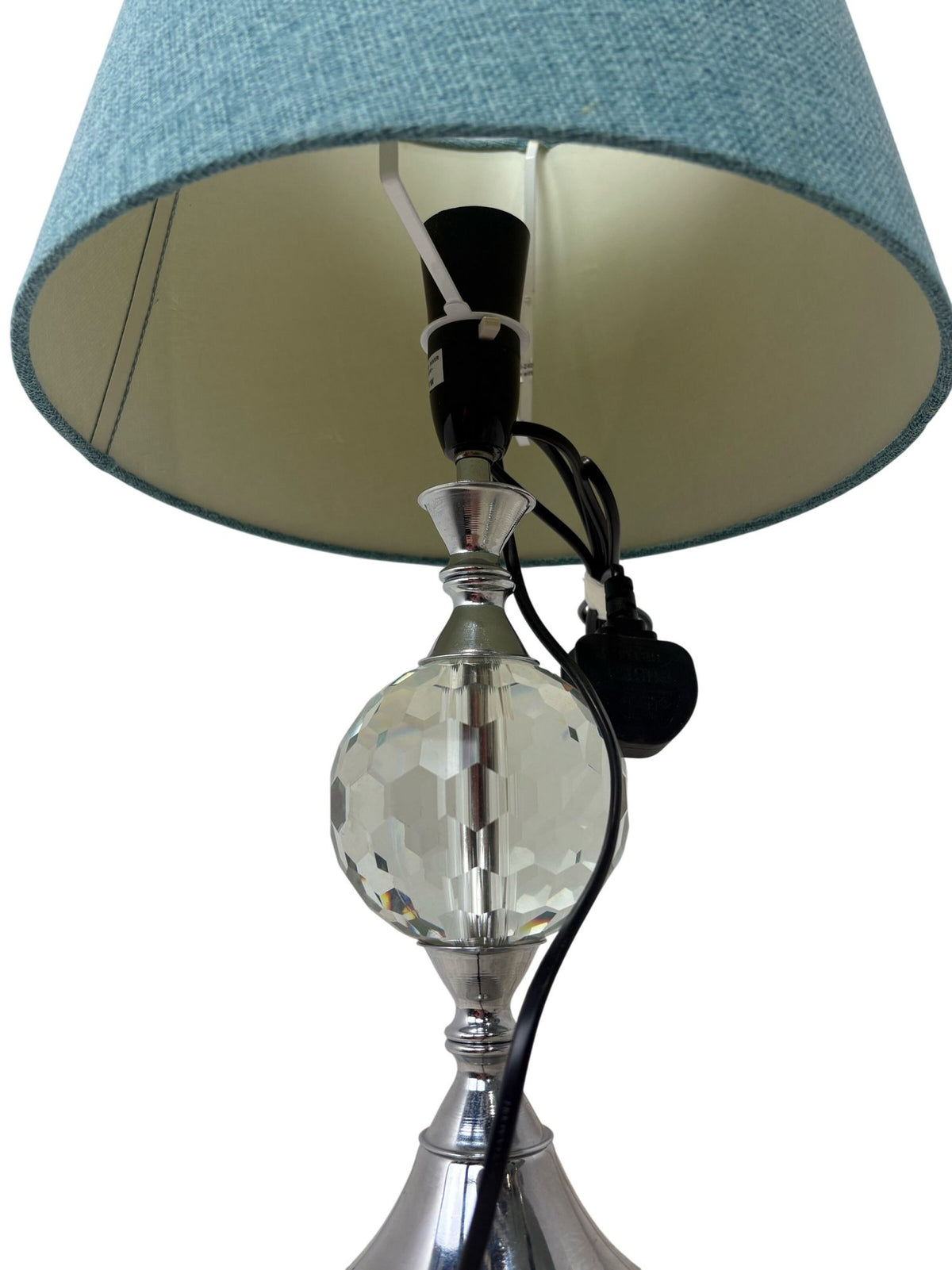 Crystal Table Lamps Set of Two (Unused)
