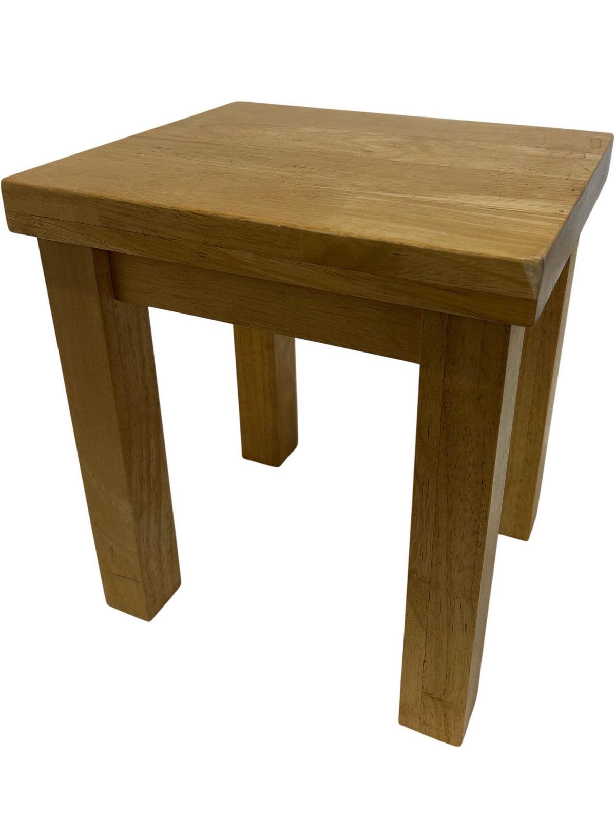 Small Wooden Step Stool Natural Finish Compact (Pre-Loved)