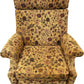 Floral Manual Recliner Armchair High Back with Footrest (Pre-Loved)