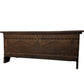 Antique Wooden Storage Chest with Carved Design (Pre-Loved)
