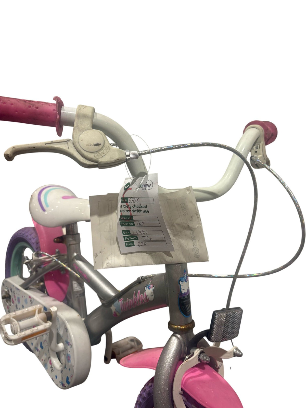 Serviced Twinkles Kids Bicycle 14 Inch (Pre-Loved)