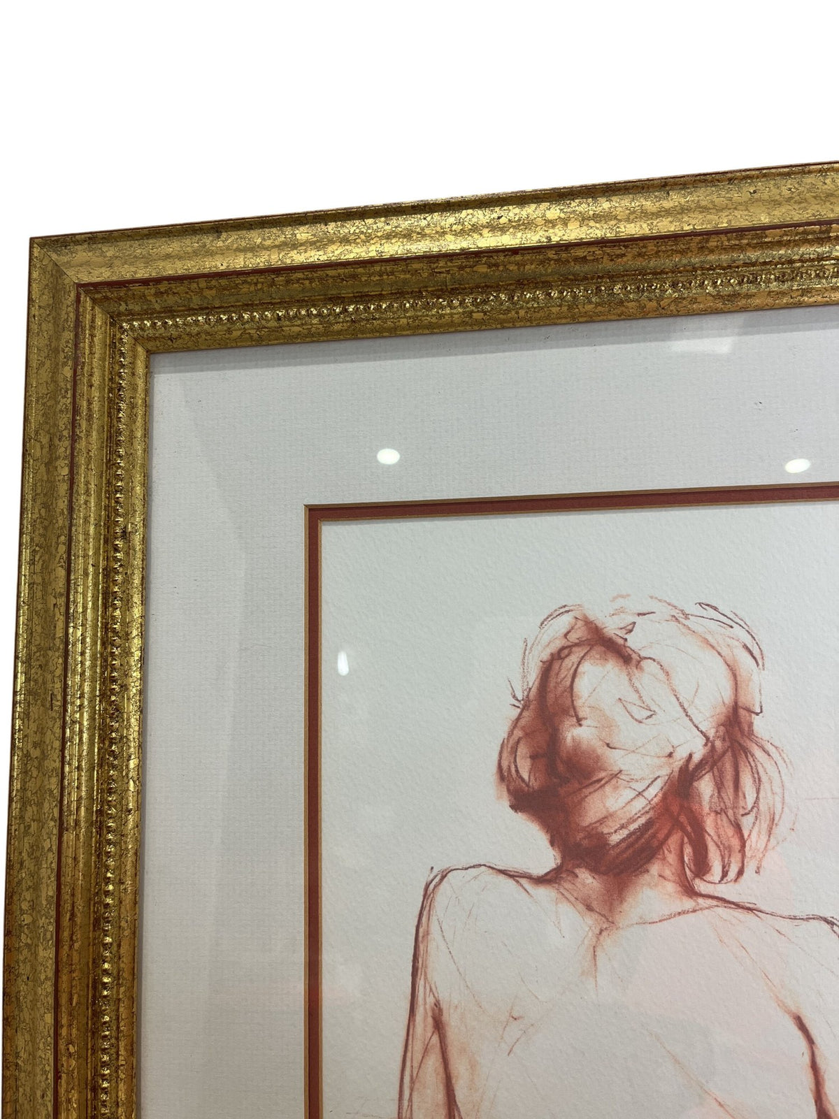 David Fisher Fine Art Sketch Drawings Framed Artwork (Pre-Loved)