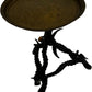 Brass Tray Top Tripod Side Table (Pre-Loved)