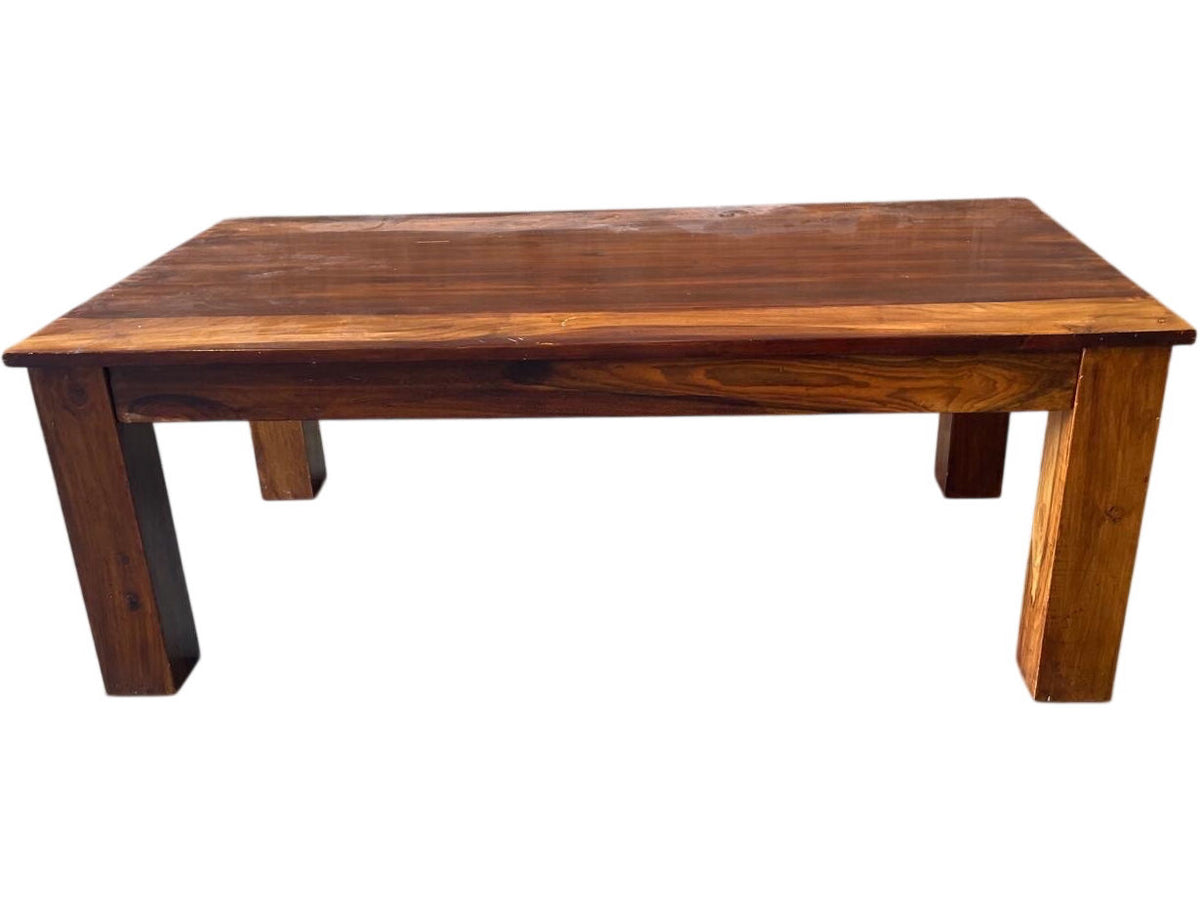 Rustic Coffee Table Solid Wood (Pre-Loved)