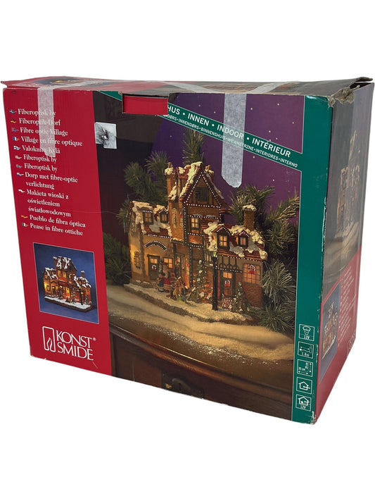Konstsmide Christmas Village Fibre Optic Ornament (Pre-Loved)