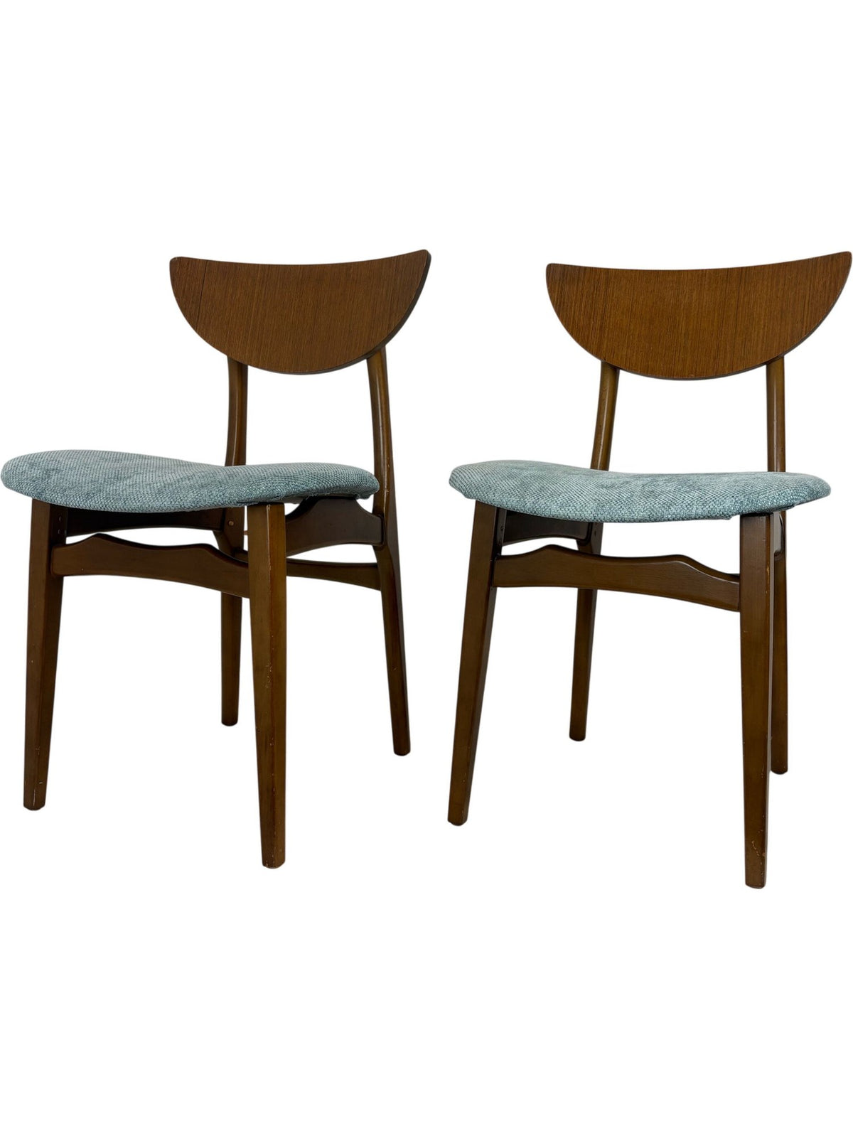 Pair of Danish Mid Century 1960s Dining Chairs Pre-Loved)