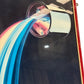 Antonio Peticov Pouring Marble Metal and Neon Sculpture Poster (Pre-Loved)