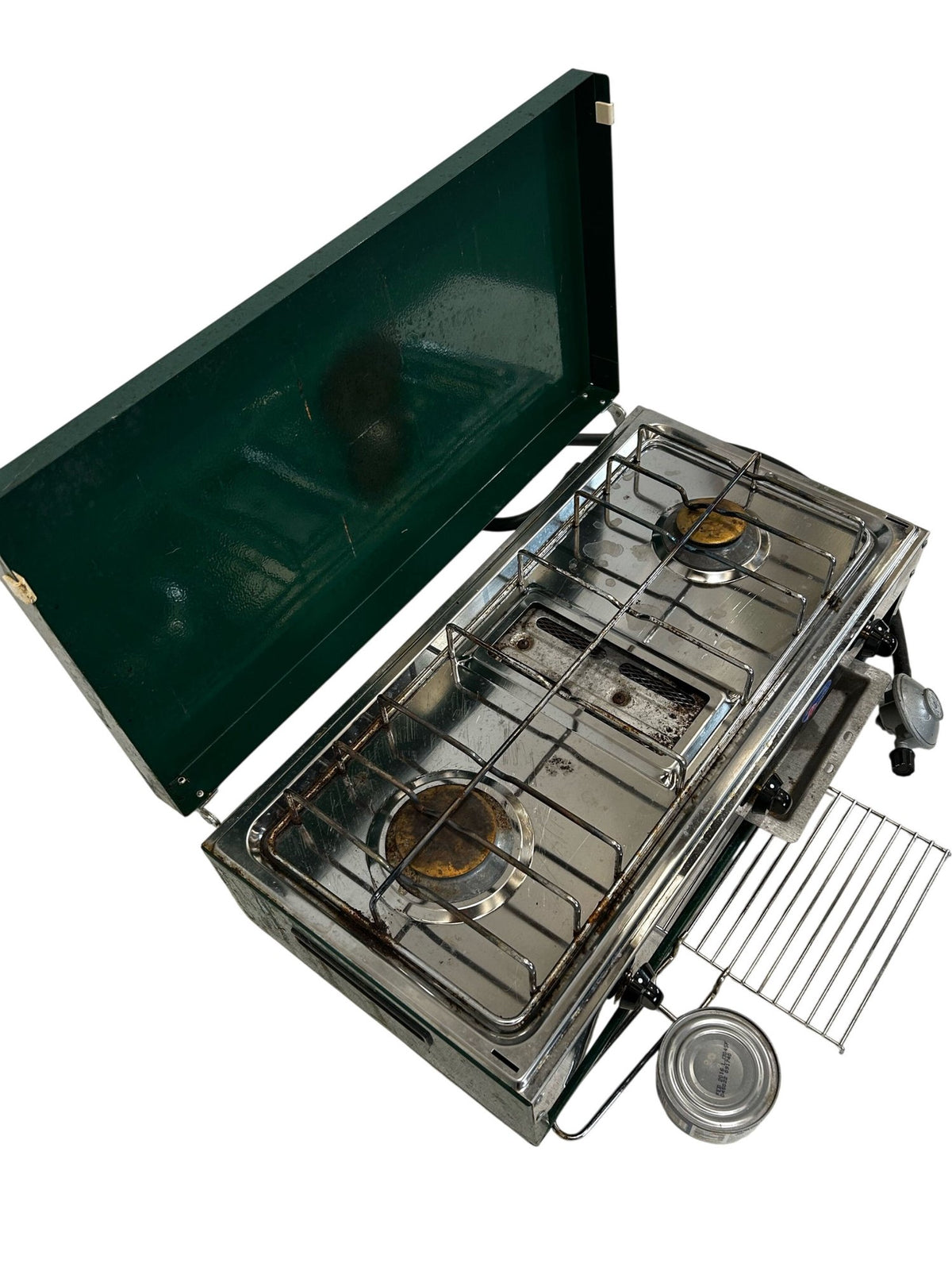Campingaz 2 Burner Gas Camping Stove with Grill (Pre-Loved)