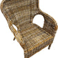 Rattan Armchair Natural Finish (Pre-Loved)