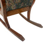 Vintage Floral Wooden Rocking Chair (Pre-Loved)