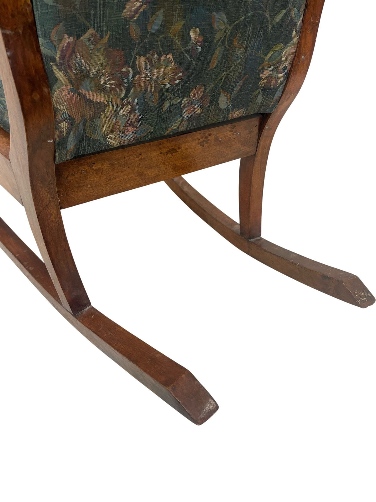 Vintage Floral Wooden Rocking Chair (Pre-Loved)