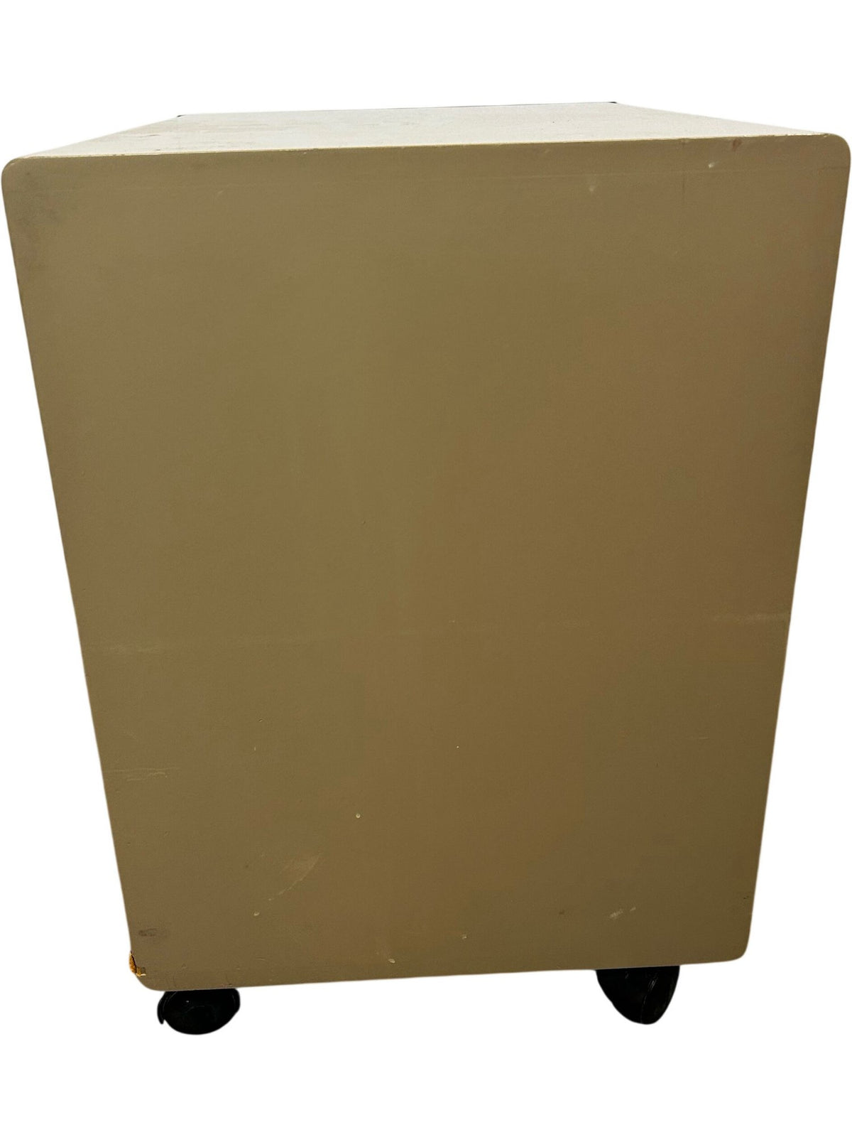 Metal 2 Drawer Mobile Filing Cabinet with Wheels (Pre-Loved)