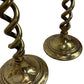Vintage Brass Candlesticks Twisted Design (Pre-Loved)
