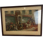Vintage White Horse Cellar Hatchetts Framed Art Piccadilly Scene (Pre-Loved)