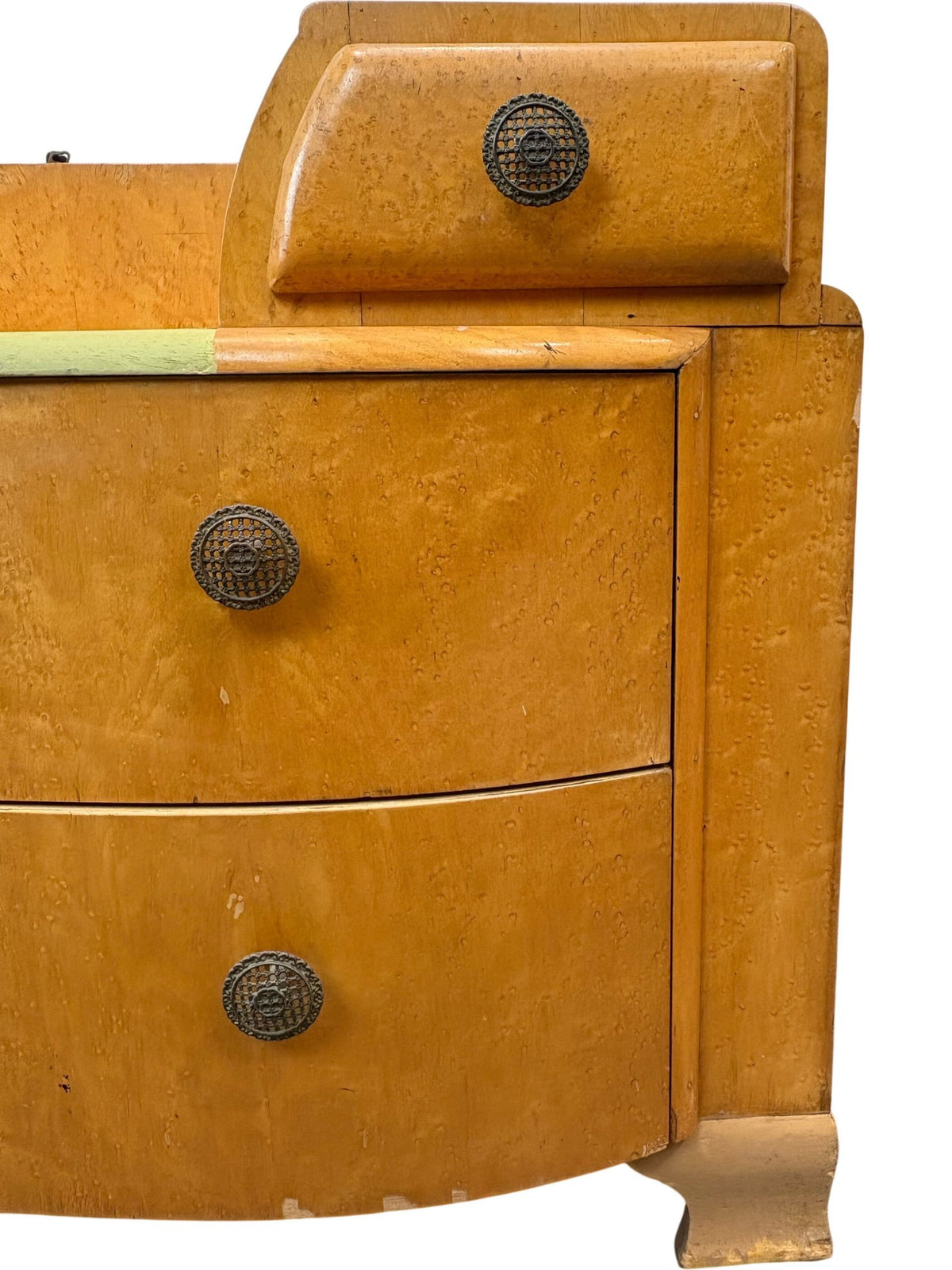 Antique Wood Dresser Curved Front (Pre-Loved)