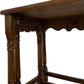 Vintage Nesting Table Set Solid Wood Brown Turned Legs (Pre-Loved)