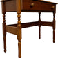 Vintage Pine Style Console Table with Drawer & Turned Legs 90cm (Pre-Loved)