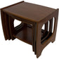 Vintage Retro Mid Century Modern Style Wood Nesting Tables Set (Pre-Loved)