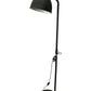 Black Metal Adjustable Floor Lamp Industrial Reading Light Modern (Pre-Loved)