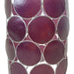 Purple Decorative Lampshade With Circular Design  (Pre-Loved)